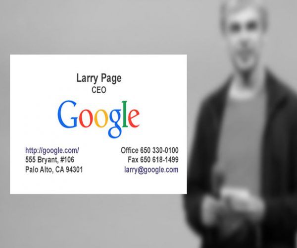 بیایید نگاهی به کارت ویزیت های معروف برخی از بزرگترین صاحبان کسب و کار در جهان بیندازیم و ببینیم چه نکاتی از طراحی و ترفندهایشان را می توان فرا گرفت.